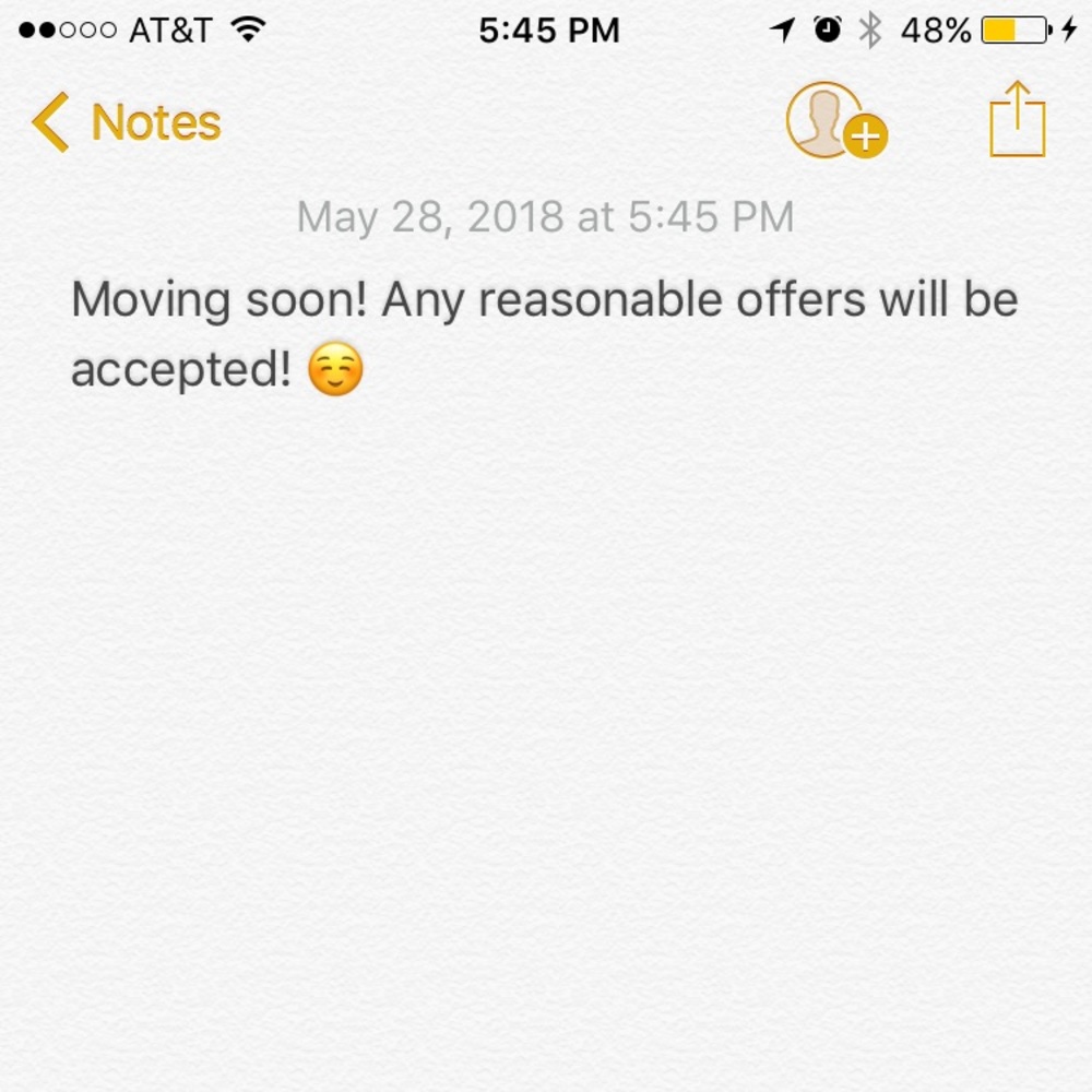 Moving!